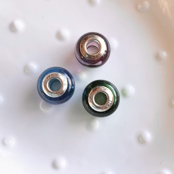 michael anthony murano glass bead charm bundle - Picture 2 of 5